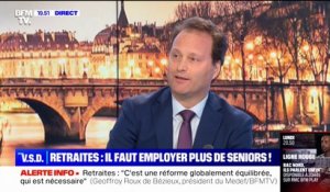 Sylvain Maillard sur les retraites: "Notre objectif c'est que les entreprises gardent et qu'elles forment leurs séniors"
