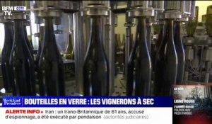 Le secteur viticole est confronté à une pénurie de bouteilles en verre