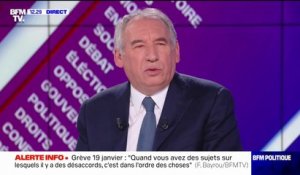 François Bayrou, président du Modem, sur son ambition: "Si un seul responsable politique ne pense pas à l'élection majeure, on peut se demander ce qu'il fait dans ce jeu"