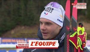 Jacquelin : « Je me fais plaisir, c'est ce qu'il m'a manqué ces derniers temps » - Biathlon - CM (H)