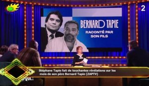 Stéphane Tapie fait de touchantes révélations sur les  mois de son père Bernard Tapie (ZAPTV)