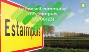 Conseil communal d'Estaimpuis du 5 juin 2023