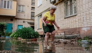 En Ukraine, l'inquiétude prime après la destruction du barrage de Kakhovka