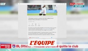 Moussa Dembélé quitte l'OL - Foot - L1 - Transferts