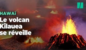 À Hawaï, les images spectaculaires de l'éruption d'un des plus gros volcans du monde