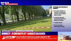 "Il s'attaquait clairement aux bébés": un témoin de l'attaque au couteau à Annecy raconte