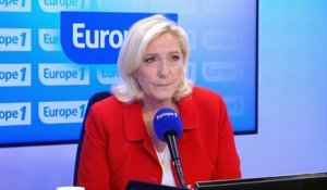 Attaque à Annecy : «C'est faux, il n'était pas en situation régulière», assure Marine Le Pen