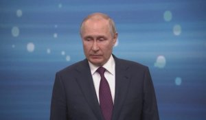 Vladimir Poutine sur la contre-offensive: "Les troupes ukrainiennes n'ont atteint leurs objectifs dans aucune zone de combat"