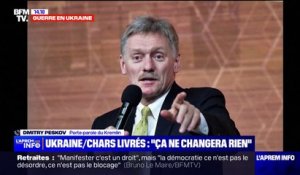 Livraison de chars à l'Ukraine: pour le porte-parole du Kremlin, les pays occidentaux "ne sont pas en mesure de changer la situation"