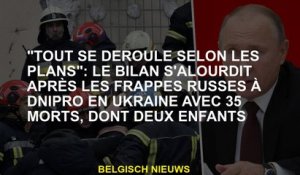 "Tout se déroule selon les plans": le bilan augmente après les frappes russes à Dnipro en Ukraine av