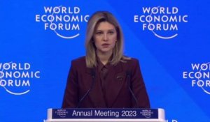 Suivez en direct l'intervention d'Olena Zelenska au forum de Davos