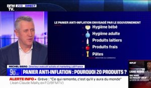 Michel Biero (directeur achats Lidl France) sur le panier anti-inflation: "Il faut travailler ensemble sur un panier qui ait du sens"