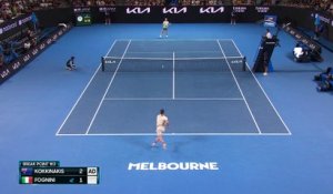 Kokkinakis a roué Fognini de coups gagnants : les temps forts en vidéo