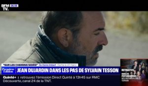 Jean Dujardin est de retour au cinéma avec "Sur les chemins noirs", une adaptation du récit autobiographique de Sylvain Tesson