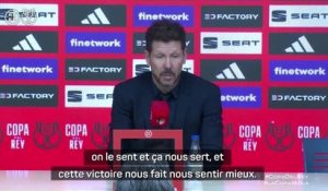 Atlético - Simeone : “Continuer dans cette tendance à la hausse”