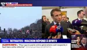 Emmanuel Macron: "On ne peut pas faire comme s'il n'y avait pas eu d'élection il y a quelques mois"