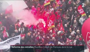 Résumé de la journée de mobilisation du 19 janvier contre les retraites avec plus d'un million de personnes dans les rues