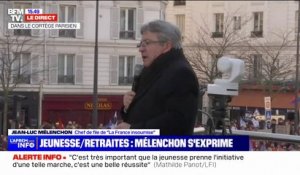 Jean-Luc Mélenchon accuse Emmanuel Macron de "vouloir tout transformer en marchandise"