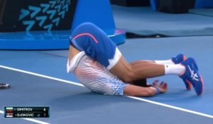 Open d'Australie - Djokovic passe l'obstacle Dimitrov en 3h de jeu