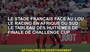 Le Stade Français contre le Lou, Racing en Afrique du Sud: la table des stades à élimination directe