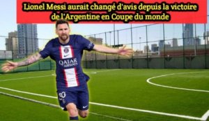 Lionel Messi, le terrible coup de tonnerre pour le PSG