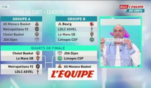 Metropolitans-ASVEL affiche des quarts de finale - Basket - Leaders Cup