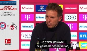 Nagelsmann sur le licenciement de l’entraîneur des gardiens  : “Pas une décision contre Neuer”