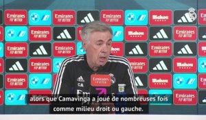 Ancelotti : "Un duo Tchouaméni/Camavinga, c'est une bonne idée pour l'avenir"