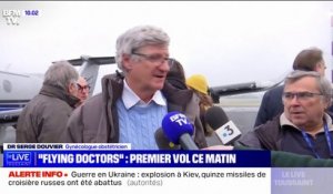 Pont aérien médical à Nevers: "Il va falloir s'organiser pour qu'il y ait un deuxième vol le lendemain", déclare Dr Serge Douvier, gynécologue obstétricien: