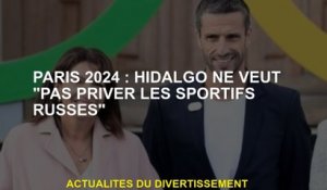 Paris 2024: Hidalgo ne veut pas "priver les athlètes russes"