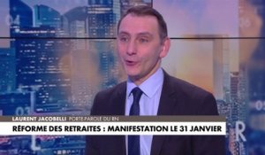 Laurent Jacobelli : «Il y a en France un front du refus contre cette réforme des retraites»