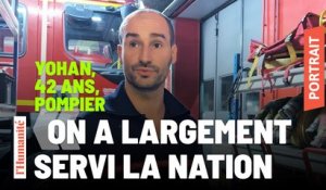 Retraites. "Toutes les vies qu'on a sauvées, on a largement servi la nation", Yohan, pompier