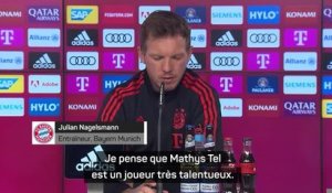 Bayern Munich - Nagelsmann : "Tel est un joueur très talentueux"