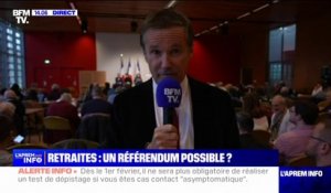 Réforme des retraites: pour Nicolas Dupont-Aignan, "le référendum est la seule solution"