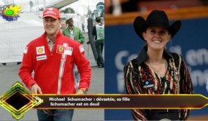 Michael Schumacher : dévastée, sa fille  Schumacher est en deuil
