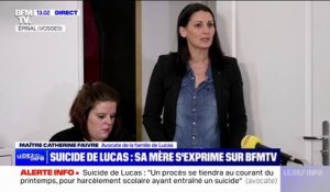 Suicide de Lucas: "Une marche blanche sera organisée à Épinal le 5 février", annonce l'avocate de la famille