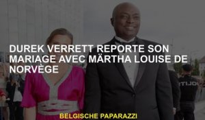 Durk Verrett reporte son mariage avec Märtha Louise de Norvège