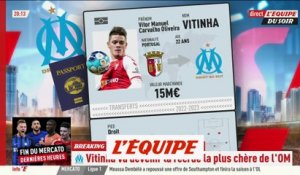 Vitinha est arrivé à Marseille - Foot - Transferts - OM