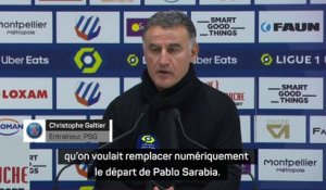 Galtier : “La responsabilité n’incombe pas au Paris Saint-Germain"