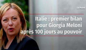 Italie : premier bilan pour Giorgia Meloni après 100 jours au pouvoir