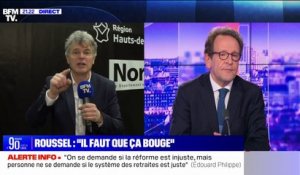 Le très vif échange entre Fabien Roussel et Gilles Le Gendre autour de la motion référendaire sur la réforme des retraites