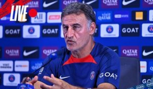 Replay : Conférence de presse de Christophe Galtier avant Paris Saint-Germain - Toulouse FC