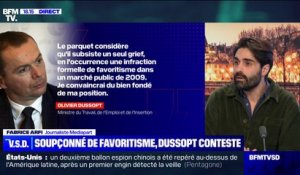 Soupçons de favoritisme contre Olivier Dussopt: "L'enquête est ouverte depuis 2 ans", rappelle Fabrice Arfi