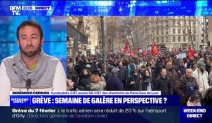 Grève des cheminots: "On est dans l'attente d'un mouvement un peu plus dur", affirme le syndicaliste CGT Béranger Cernon