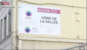 Les employés de l'usine Arc France de Saint-Omer mobilisés