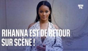 Rihanna de retour sur scène: redécouvrez le parcours ascensionnel de la pop star