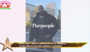 Kanye West : Photos choquantes de sa propriété  2,2 millions de dollars laissée à l'abandon
