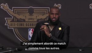 Lakers - James : "Je n'arrive pas encore à réaliser"