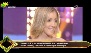 INTERVIEW – 20 ans de Nouvelle Star : Myriam Abel  sur sa carrière, The Voice et la chirurgie esthét