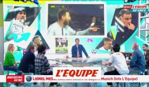 Messi touché aux ischios - Foot - PSG